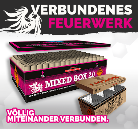 Compound-Feuerwerk & Cakes Boxes
