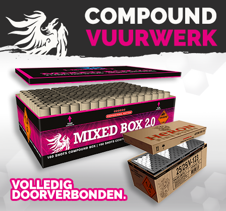 Compound vuurwerk & Cake boxen