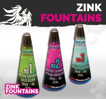Zink fountains