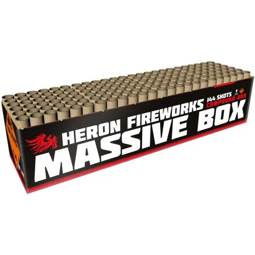 Heron Fireworks luxury packaging