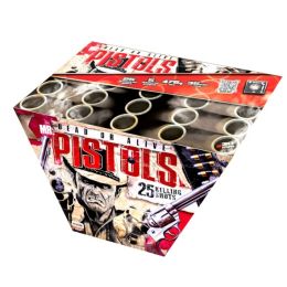 Pistols 25sh Fan-shape