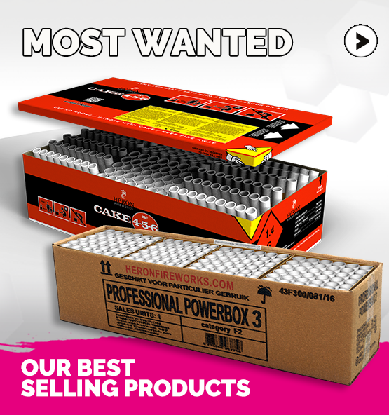 our best selling fireworks products